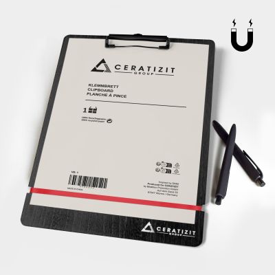 Klemmbrett mit 4 Magneten